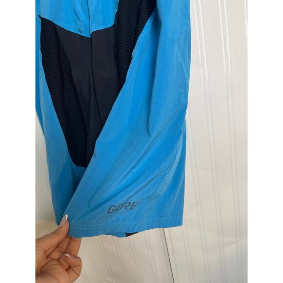 Gore Bike Wear Bib Shorts Padded Seat Cycling Men's XL Black and Blue Gorpcore - Picture 3 of 14